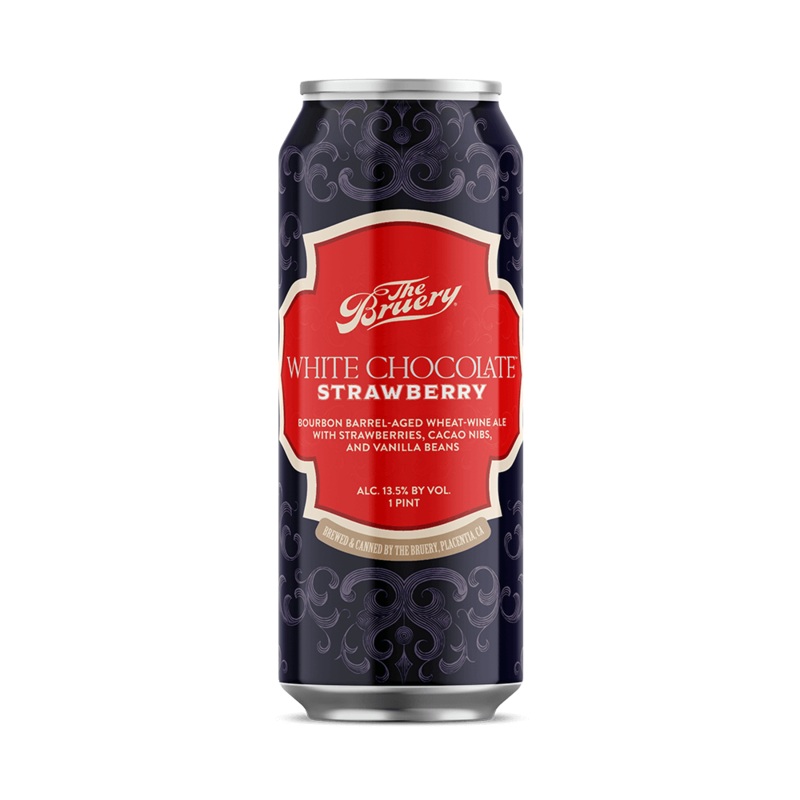 White Chocolate Strawberry – 16oz. Can