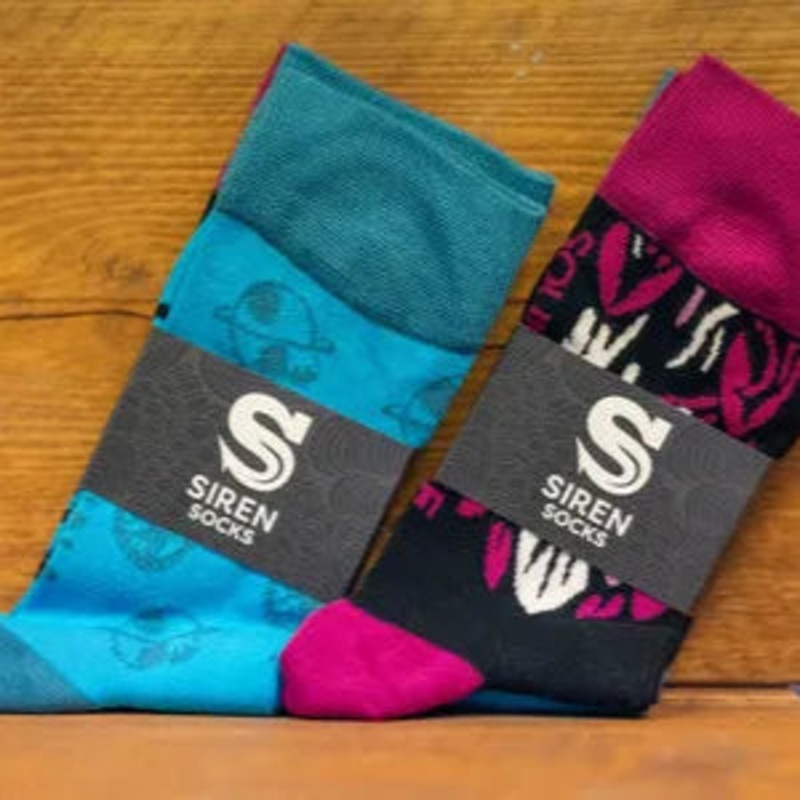 Siren Socks 2-Pack|Size 4/7|Size 8/11