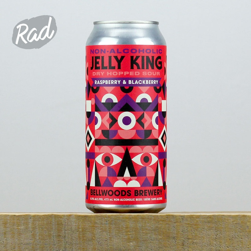 Bellwoods Non-Alcoholic Jelly King w/ Raspberry + Blackberry