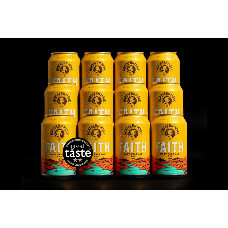 12 PACK // 330ml FAITH // HAZY PALE ALE // 5.0%