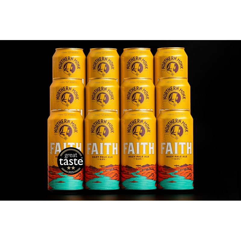 12 PACK // 440ml FAITH // HAZY PALE ALE // 5.0%