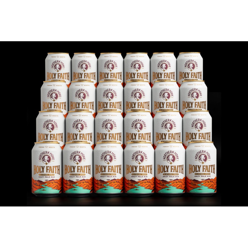 24 PACK // ALCOHOL FREE 330ml HOLY FAITH // HAZY PALE ALE // 0.5%