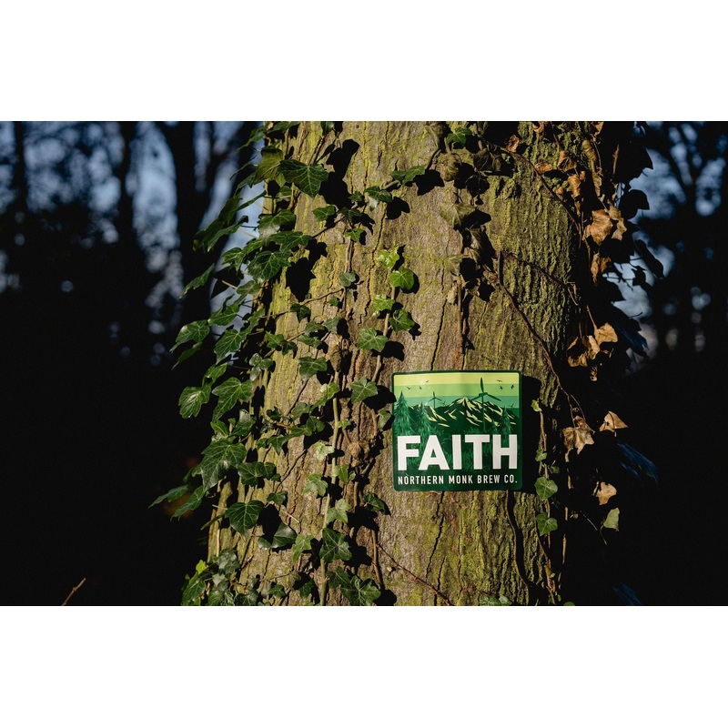 GREEN FAITH STICKER