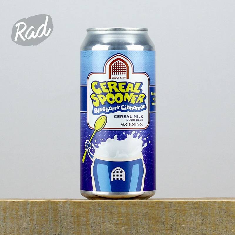 Vault City Cereal Spooner Blueberry Cinnamon Cereal Milk