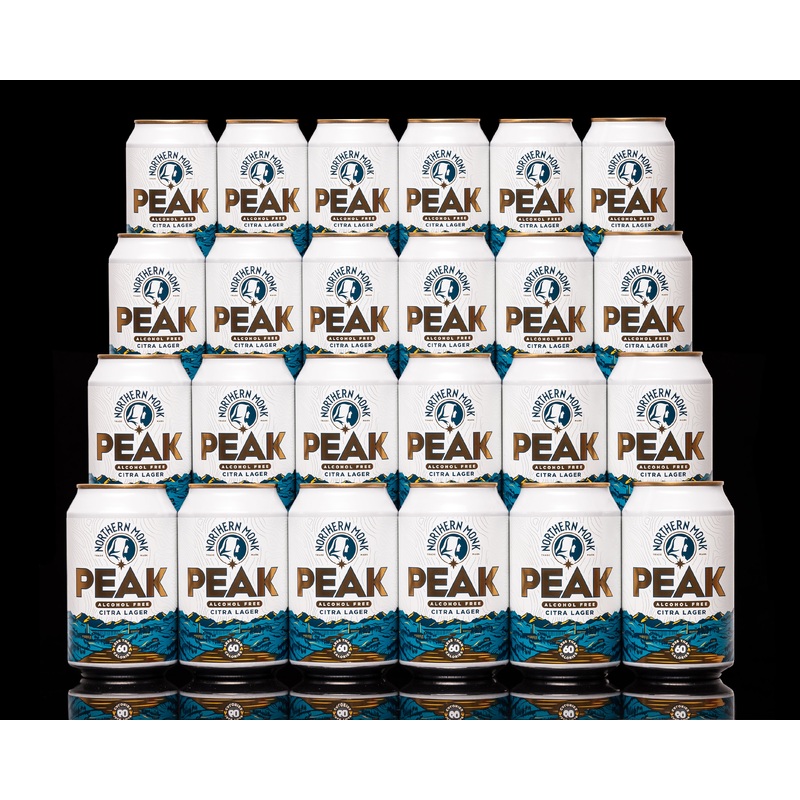 24 PACK // PEAK // CITRA LAGER //   0.5% ALCOHOL