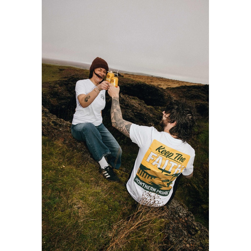 KEEP THE FAITH CLASSIC WHITE TEE