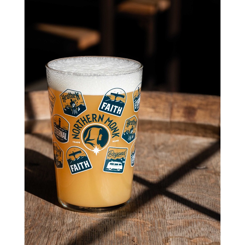 NORTHERN MONK PATCHES PINT GLASS