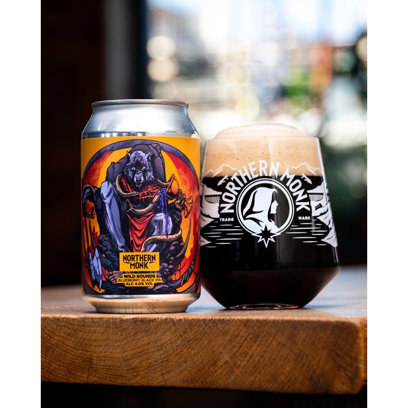 WILD SOUNDS // HEATHEN SOUNDS // BARBARIAN HERMIT // BLUEBERRY BLACK IPA // 4.0%