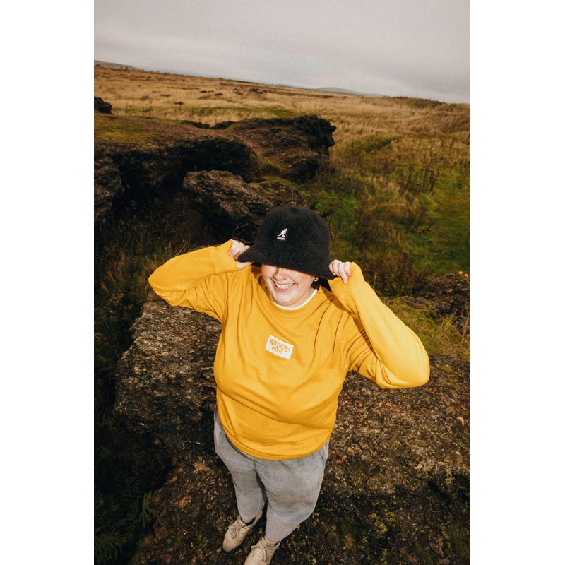 YELLOW NORTHERN MONK SWEATSHIRT
