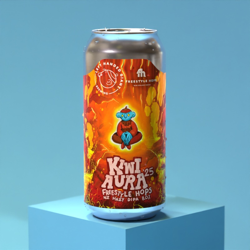 Kiwi Aura ’25 Freestyle Hops|1 x 440ml|4 x 440ml