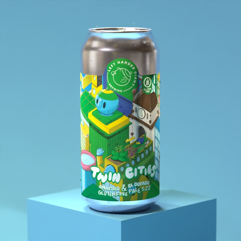 Twin Cities: Amarillo & El Dorado (GF Pale Ale)