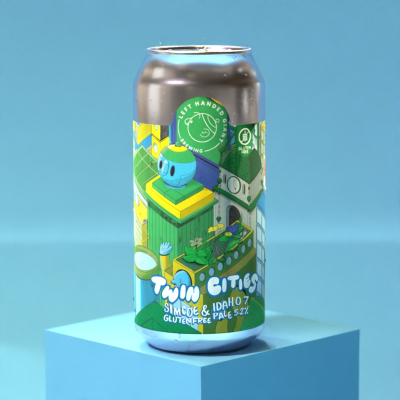 Twin Cities: Simcoe & Idaho 7 (GF Pale Ale)