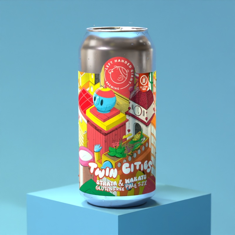 Twin Cities: Strata & Wakatu (GF Pale Ale)