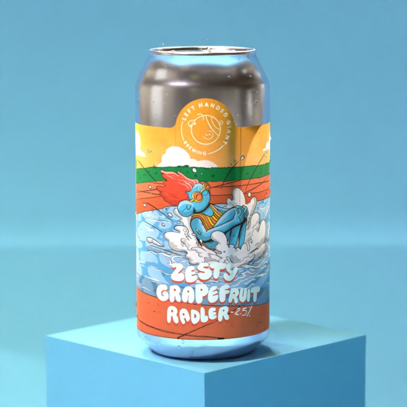 Zesty Grapefruit Radler|1 x 440ml|4 x 440ml|12 x 440ml|24 x 440ml