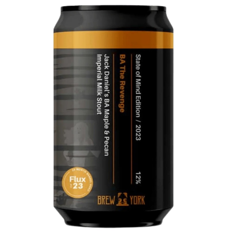 Brew York State of Mind Edition 2023 – BA The Revenge Jack Daniel’s Maple & Pecan Imperial Milk Stout 330ml (12%)