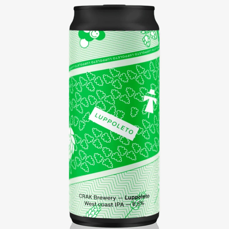 CRAK Luppoleto West Coast IPA 400ml (6.5%)
