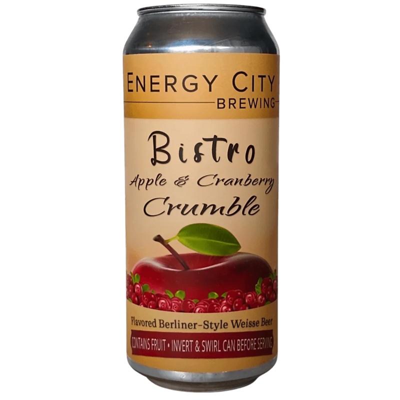 Energy City Bistro Crumble – Apple Cranberry Crumble Sour 473ml (6.5%)