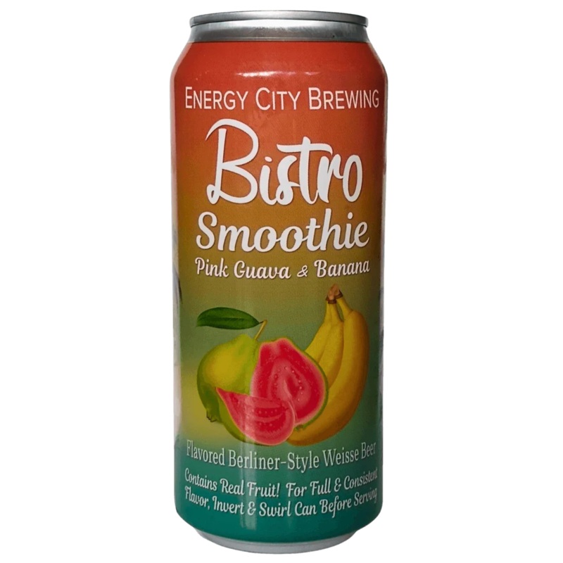 Energy City Bistro Smoothie – Pink Guava Banana Sour 473ml (6.5%)