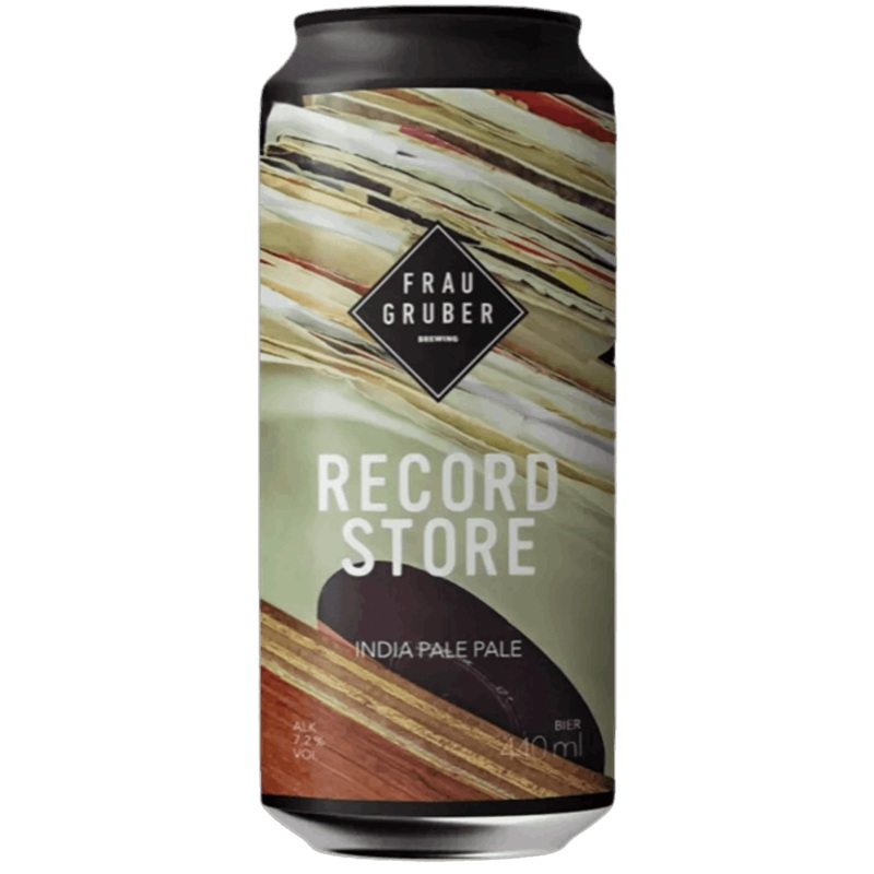 Frau Gruber Record Store IPA 440ml (7.2%)