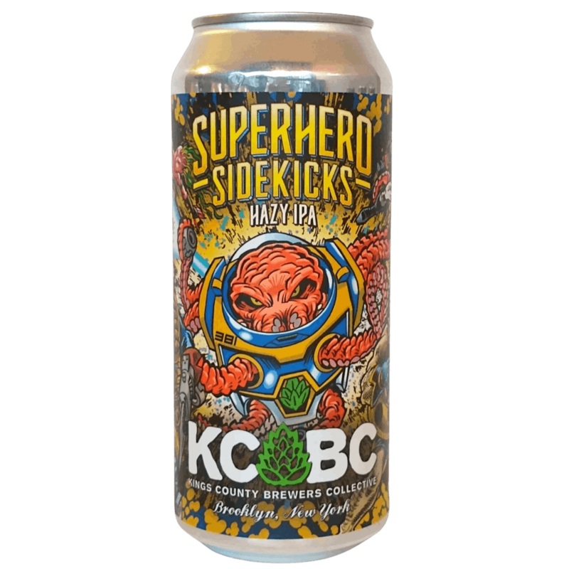 KCBC Superhero Sidekicks Hazy IPA 440ml (6.9%)
