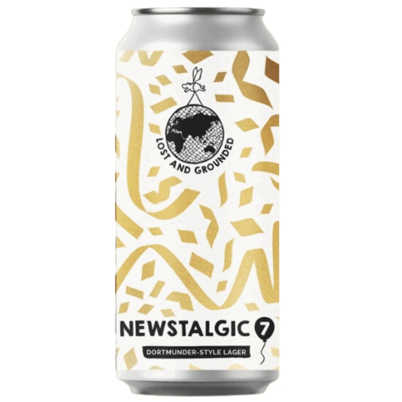 Lost & Grounded Newstalgic 7 Dortmunder-Style Lager 440ml (5.2%)