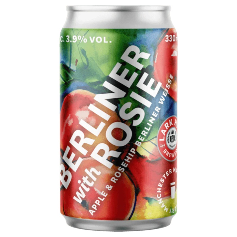 Marble x Lark hill Collab Berliner With Rosie Apple Apple & Rosehip Berliner Weisse Sour 330ml (3.9%)