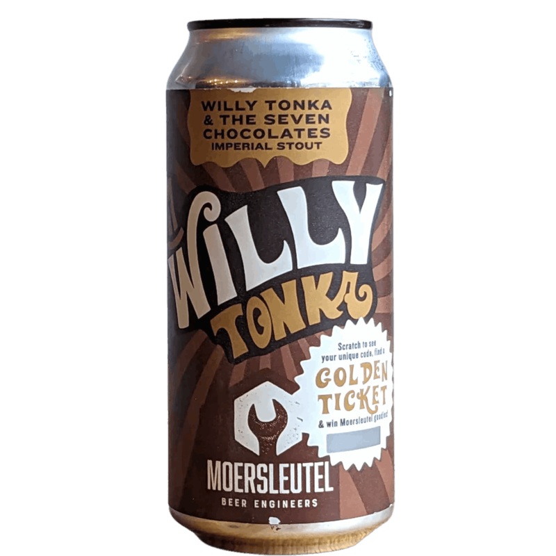 Moersleutel Willy Tonka & The Seven Chocolates Imperial Stout 440ml (12%)