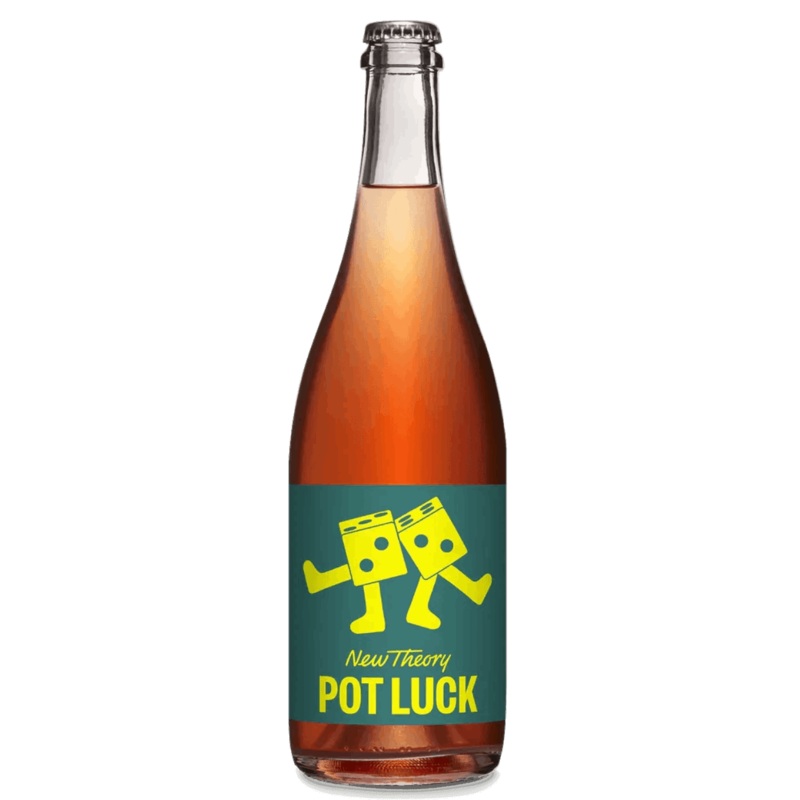 New Theory Pot Luck Rose Natural Pet Nat (Pinotage) 2023 750ml (12.5%)