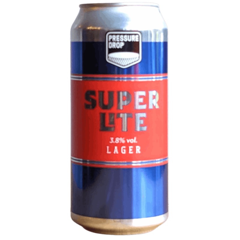 Pressure Drop Super Lite American Rice Lager 440ml (3.8%)