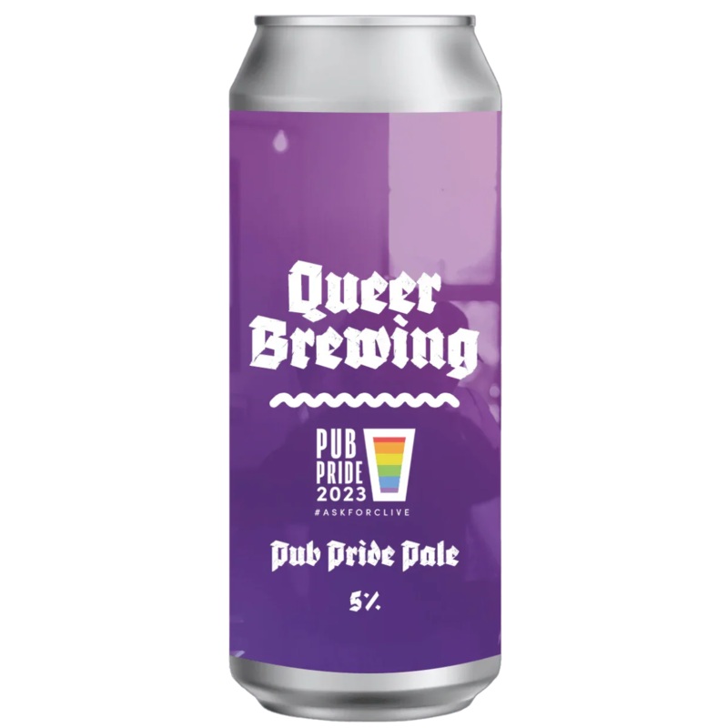 Queer Brewing Pub Pride Pale Pale Ale 440ml (5%)