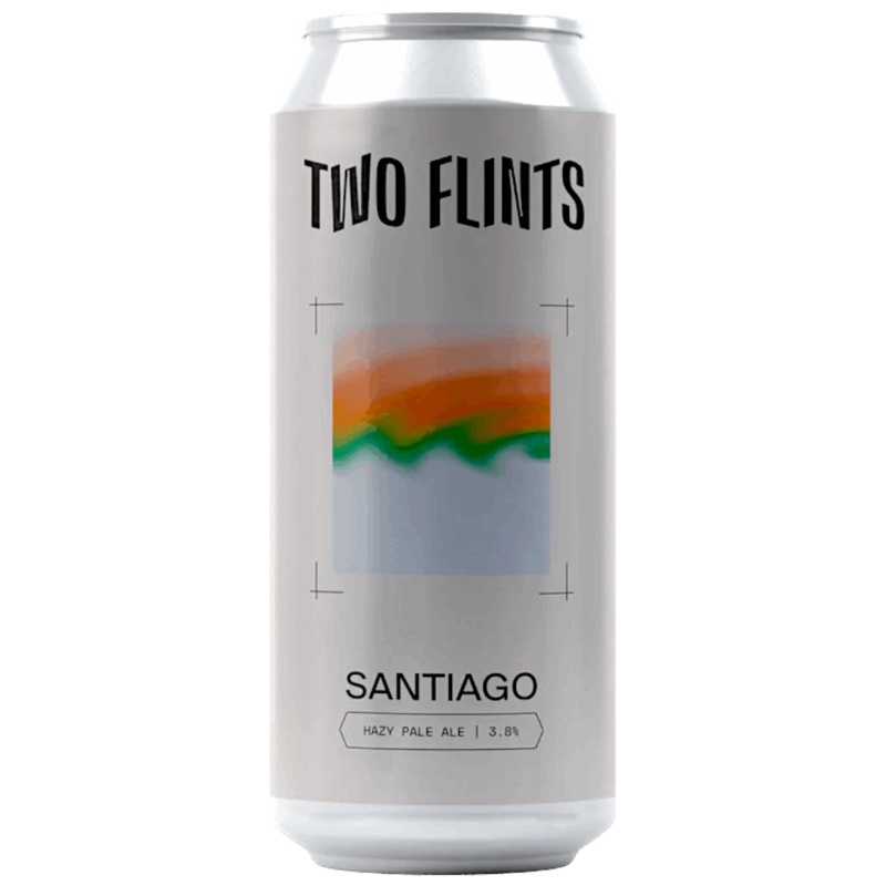 Two Flints Santiago Hazy Pale Ale 440ml (3.8%)