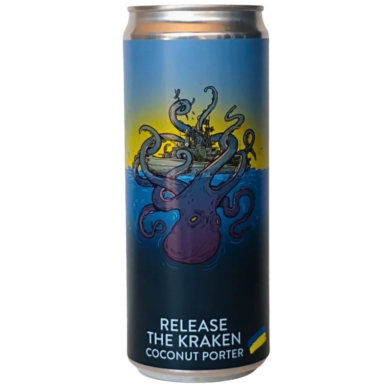 Varvar Release The Kraken Coconut Porter 330ml (6.1%)
