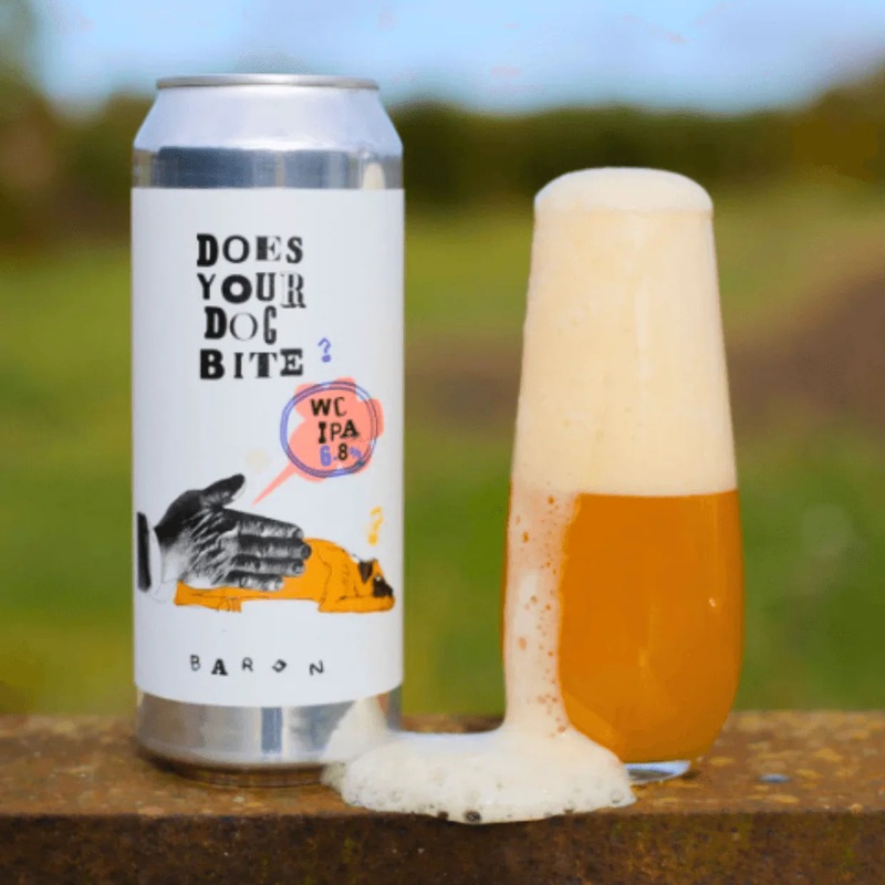 Baron Does Your Dog Bite? West Coast IPA 500ml (6.8%)