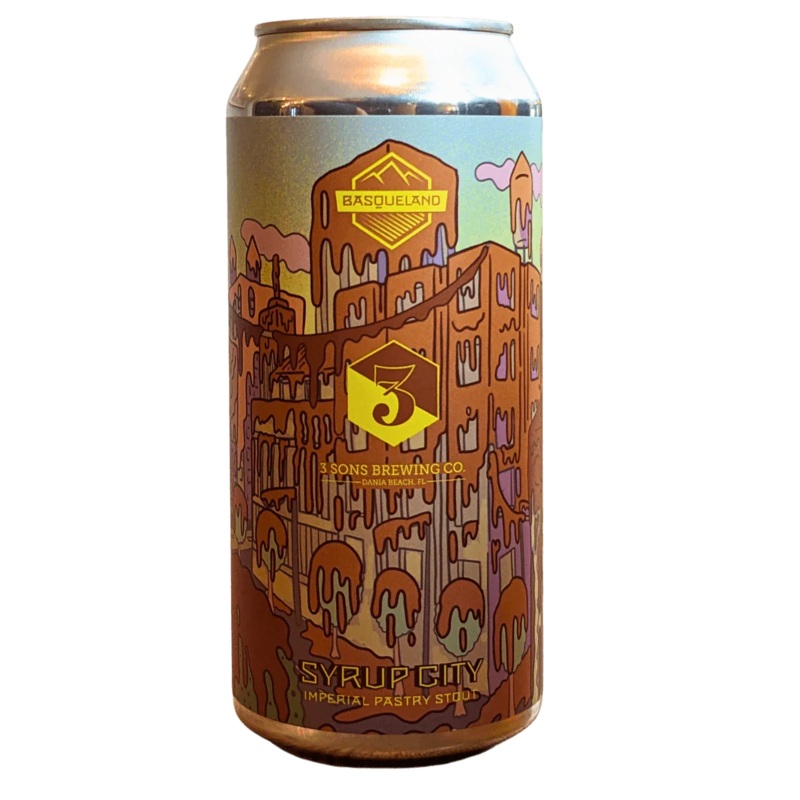 Basqueland x 3 Sons Syrup City Imperial Stout 440ml (11%)