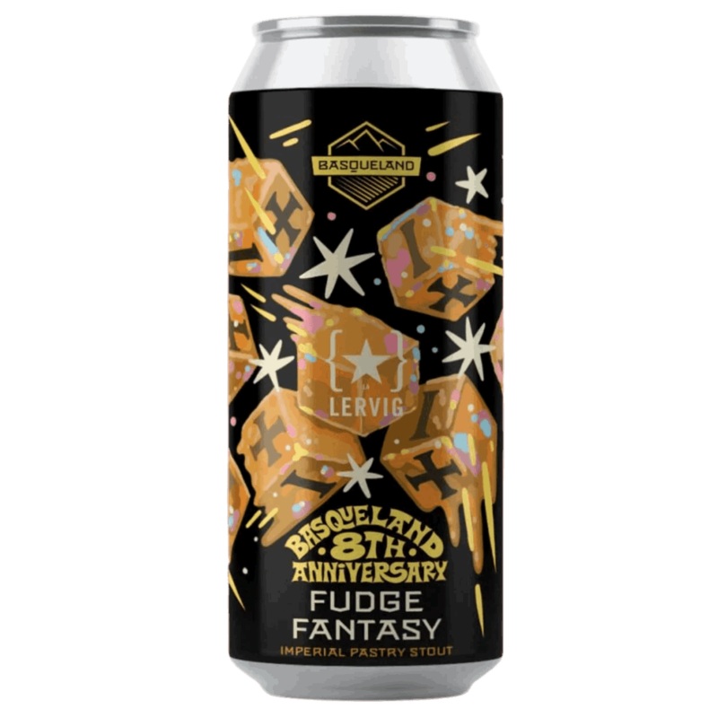 Basqueland x Lervig Collab Fudge Fantasy Imperial Pastry Stout 440ml (12%)