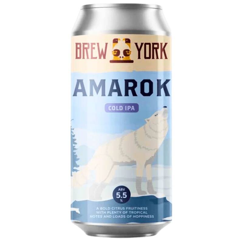 Brew York Amarok Cold IPA 440ml (5.5%)