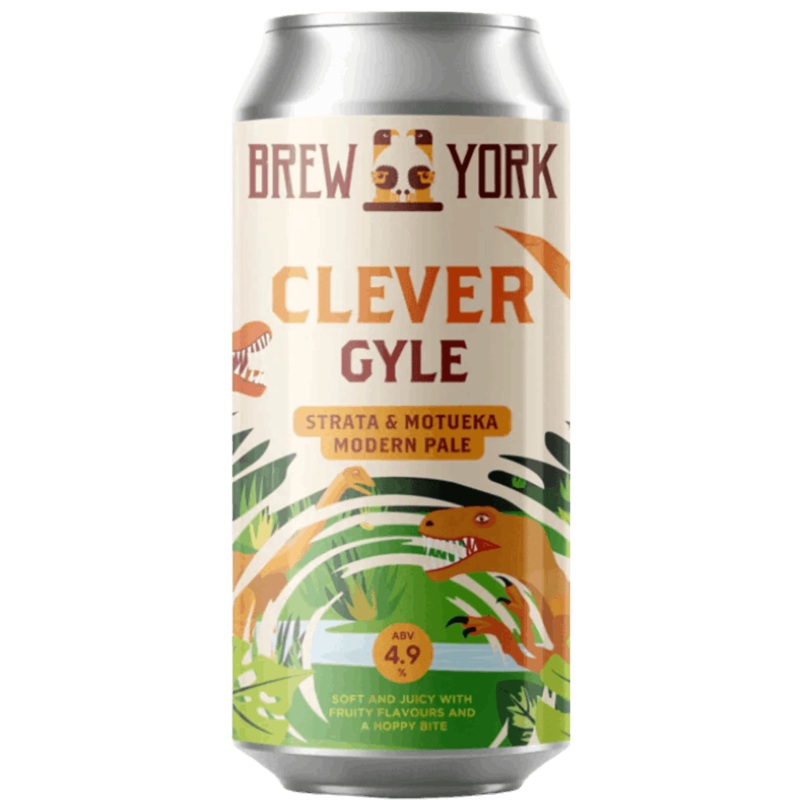 Brew York Clever Gyle Strata & Motueka Modern Pale 440ml (4.9%)