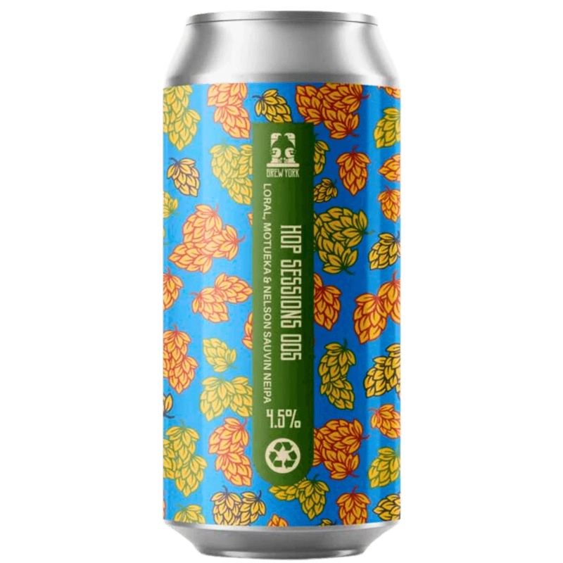 Brew York Hop Sessions 005 Loral, Motueka & Nelson Sauvin NEIPA 440ml (4.5%)