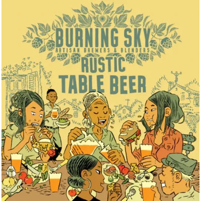 Burning Sky Rustic Table Beer 440ml (3%)