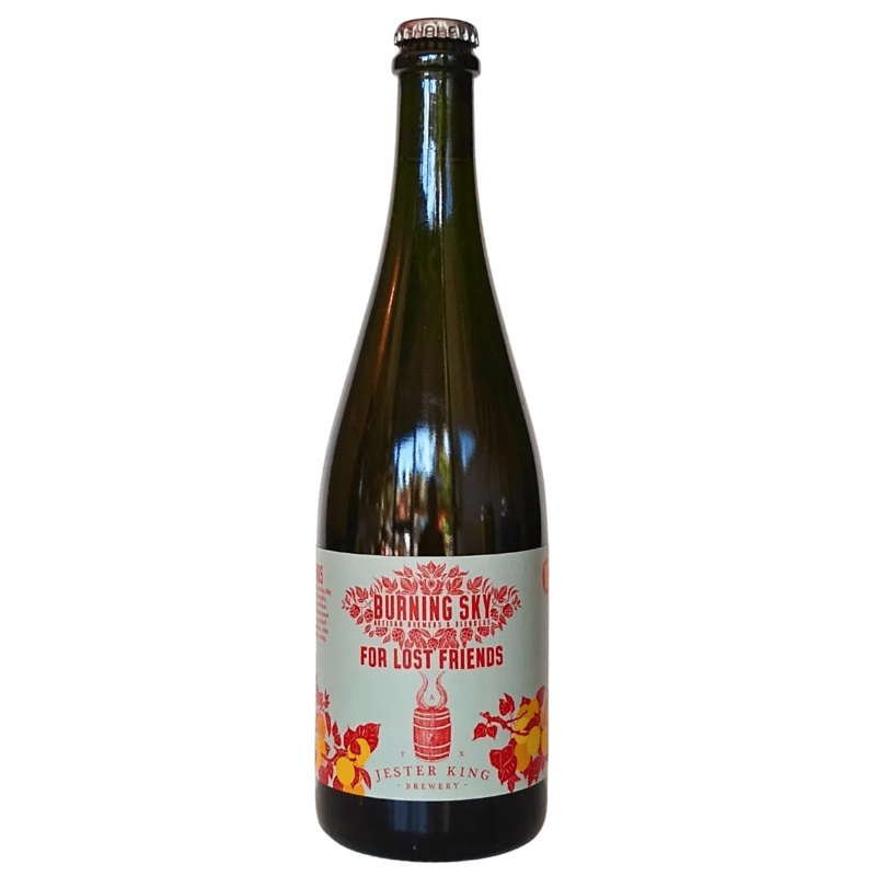 Burning Sky x Jester King Collab For Lost Friends BA Apricot Wild Ale 750ml (6%)