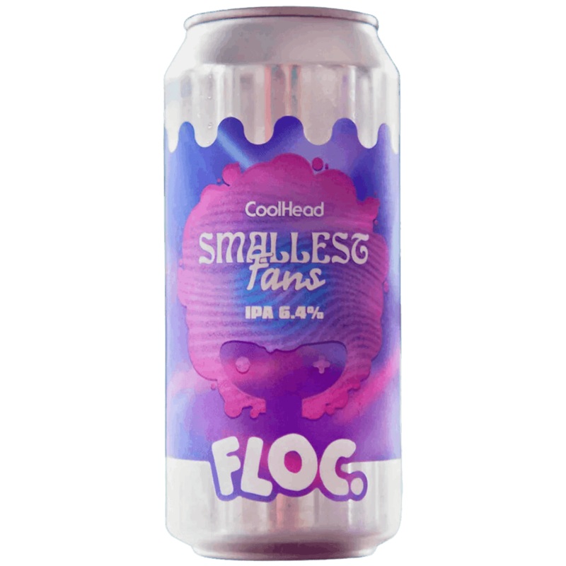 Floc x Coolhead Collab Smallest Fans IPA 440ml (6.4%)