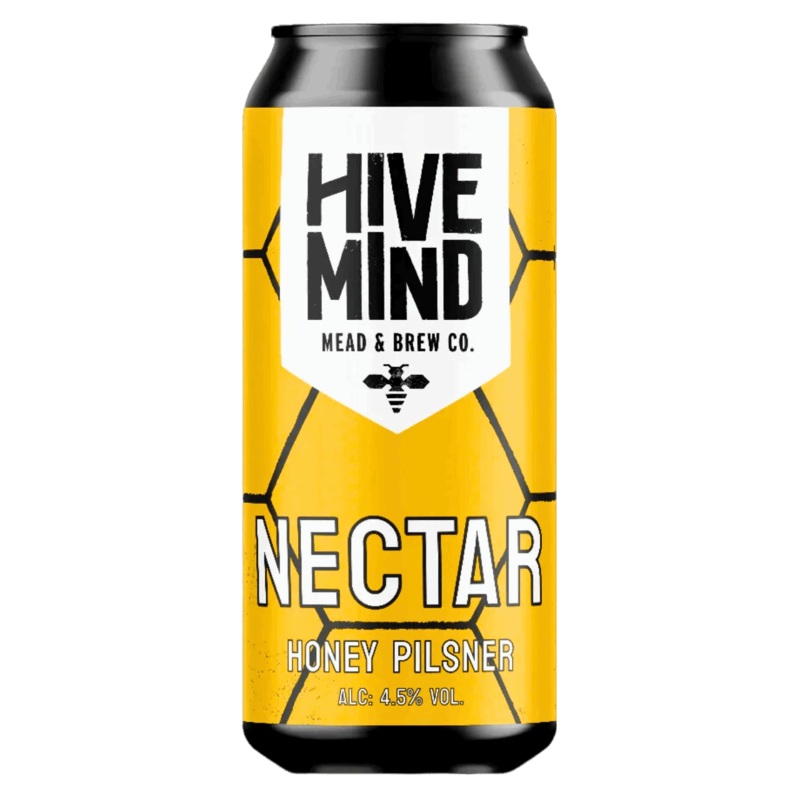 Hive Mind Nectar Honey Pilsner 440ml (4.5%)
