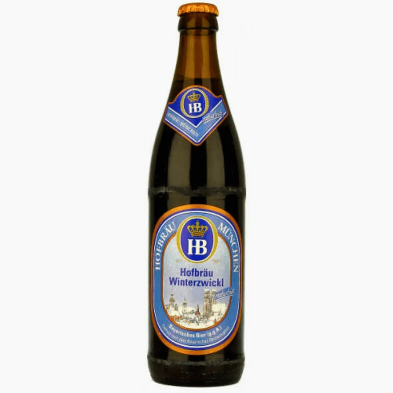 Hofbrau Winterzwickl Dark Lager 500ml (5.5%)