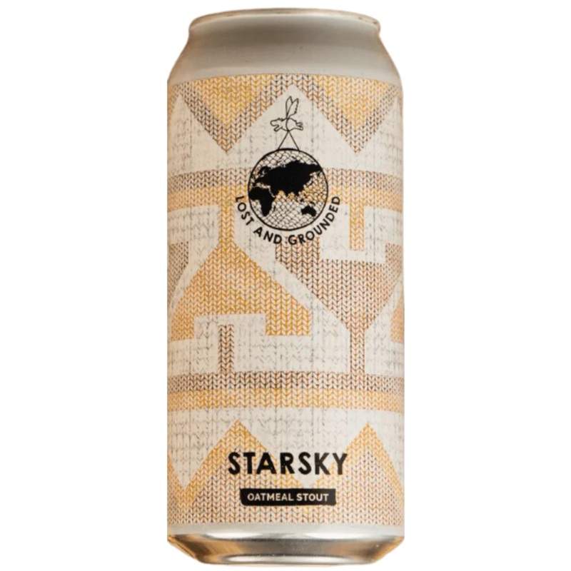 Lost & Grounded Starsky Oatmeal Stout 440ml (4.8%)