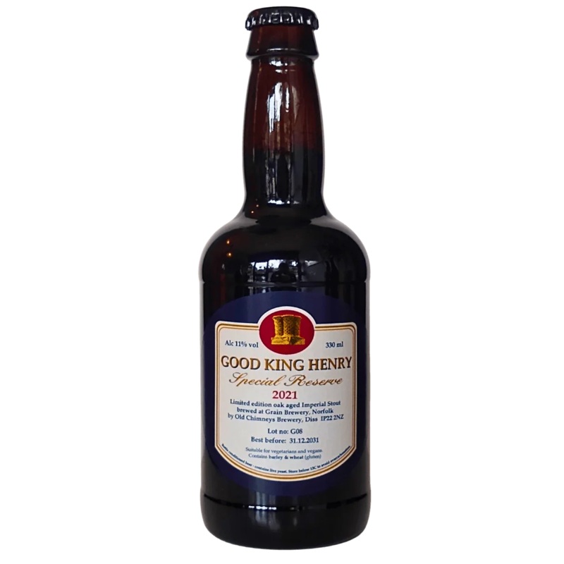 Old Chimneys Good King Henry Special Reserve 2021 Russian Imperial Stout 330ml (11%)
