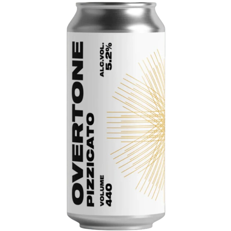 Overtone Pizzicato Pilsner Lager 440ml (5.2%)