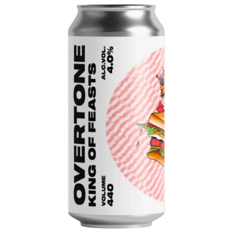 Overtone x King Of Feasts Collab King Of Feasts Pale Ale 440ml (4%)