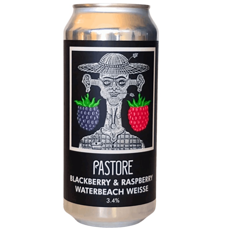 Pastore Blackberry & Raspberry Waterbeach Weisse Sour 440ml (3.8%)