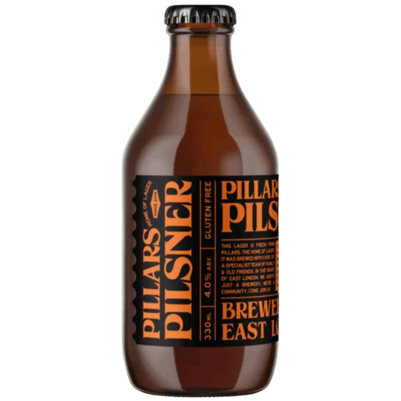 Pillars Pils Lager 330ml (4%)