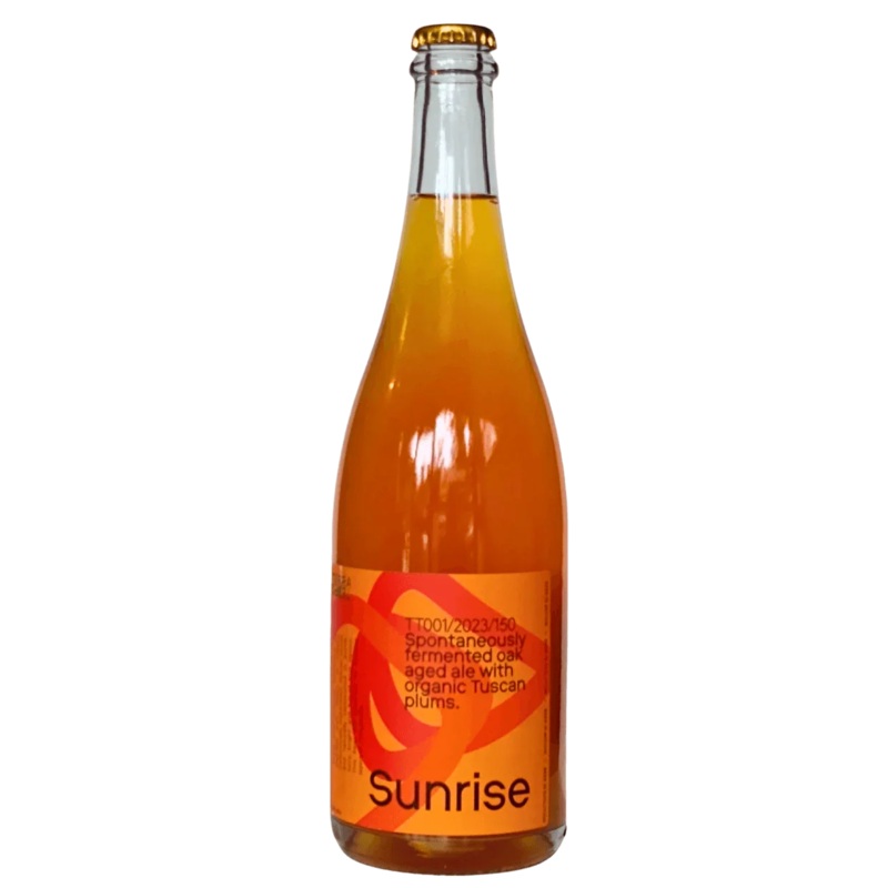 Terra Tempo Sunrise Spontaneously fermented oak aged ale with organic tuscan plum 750ml (4.8%)